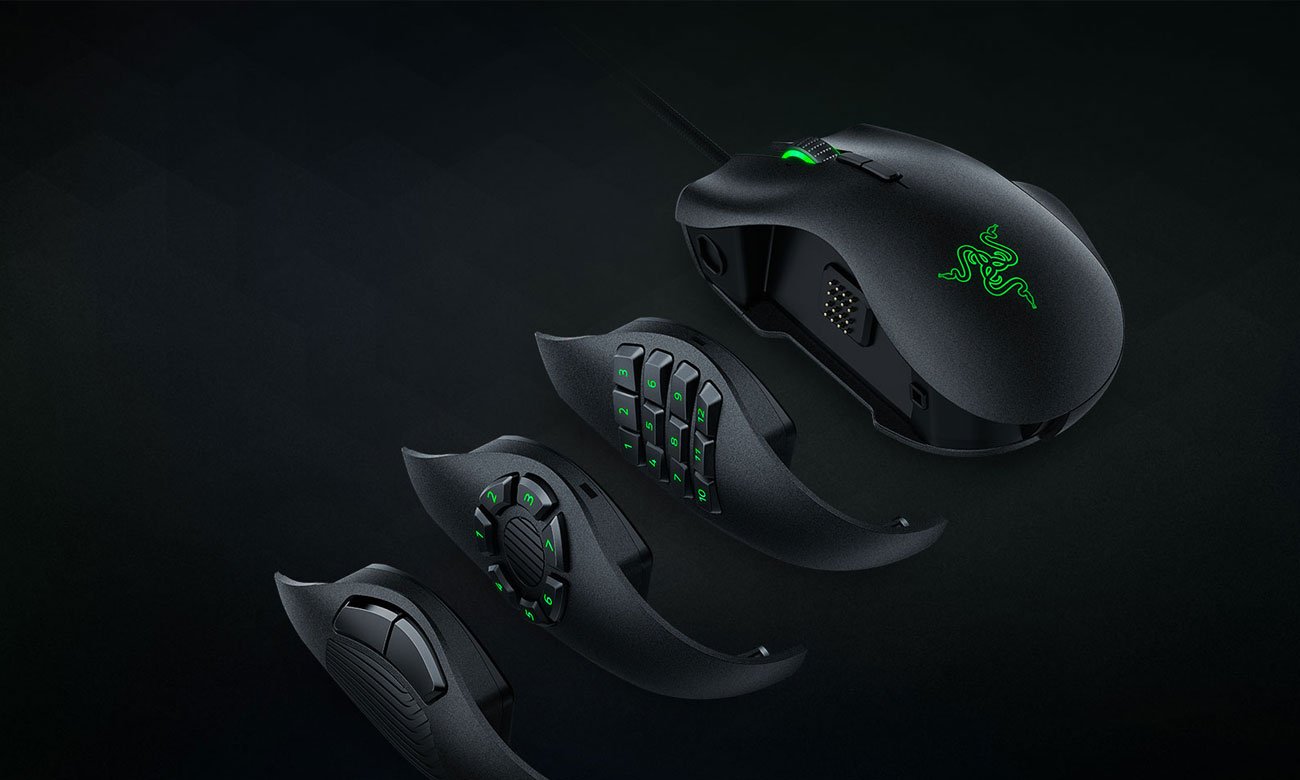 LAZER - 新品 Razer naga trinity Razer Naga Trinity - Myszki przewodowe - Sklep komputerowy